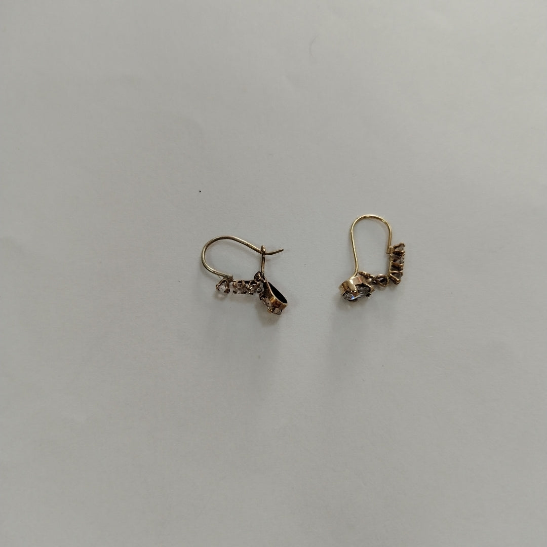 ARETES PAR ORO 8 K 1.1 GRMS (SEMINUEVO)