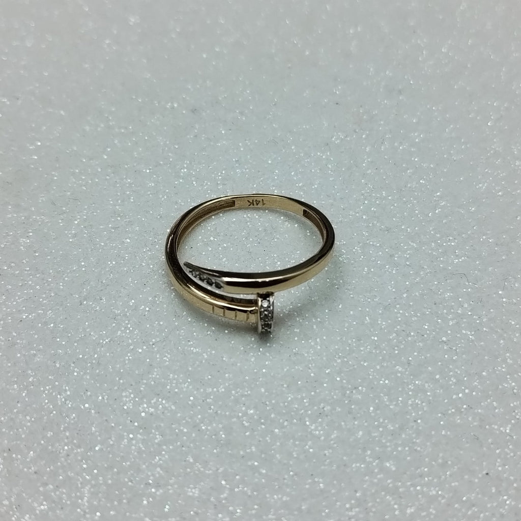 ANILLOS DAMA ORO 14K 2 (NUEVO)