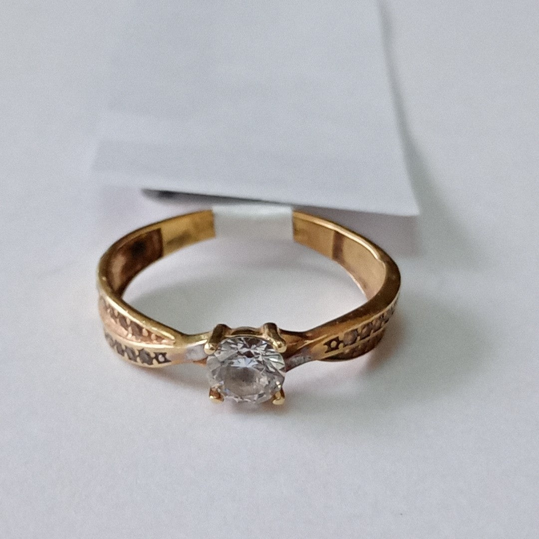 ANILLO ORO 10 K 1,50 GRMS (SEMINUEVO)