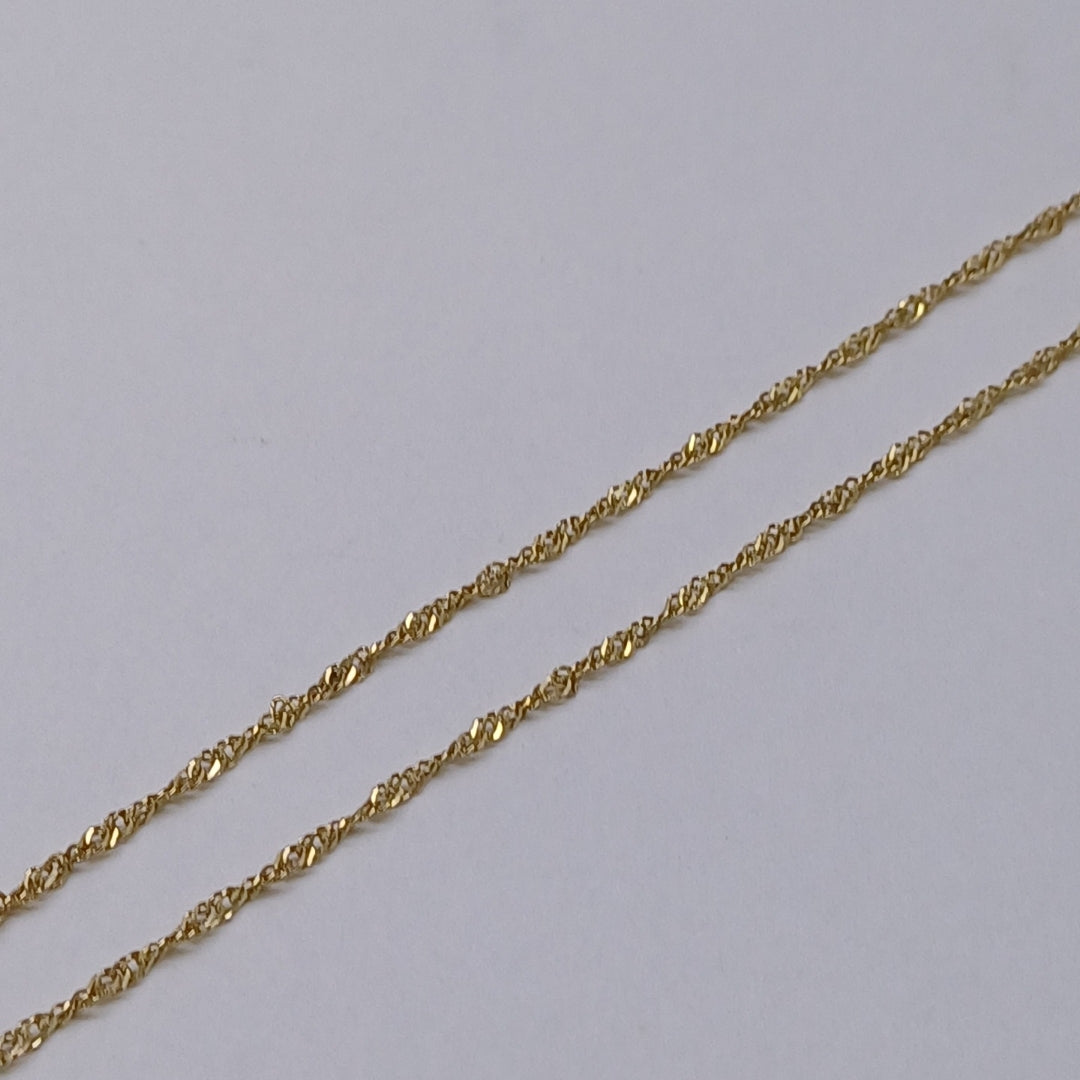CADENA ORO 14 K 2.1 GRMS (SEMINUEVO)