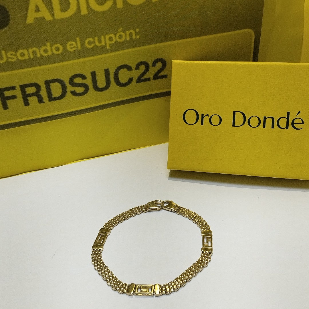 PULSERAS DAMA ORO 14K 7.7 (NUEVO)