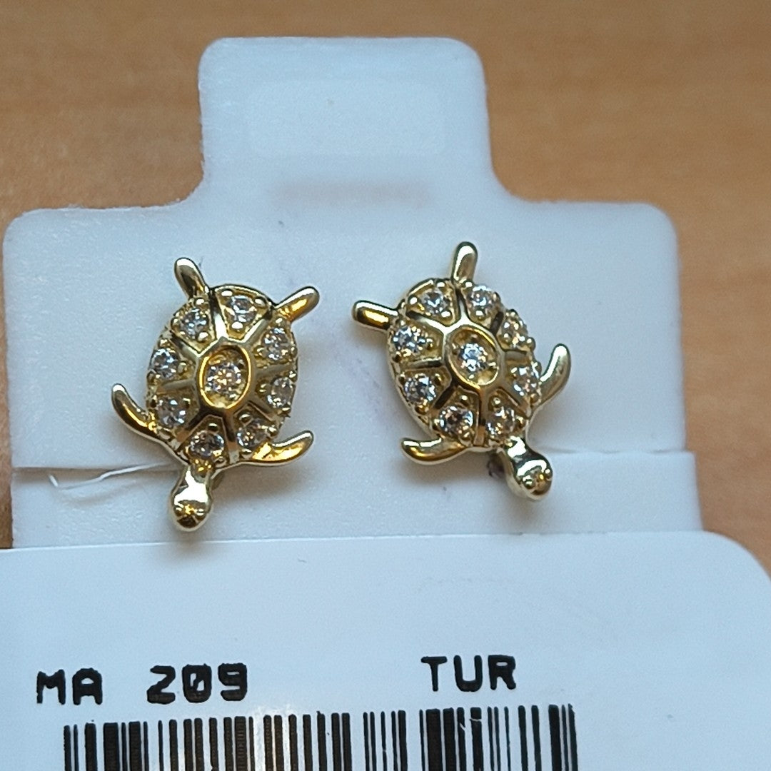 BROQUELES ORO 14K 1.2 (NUEVO)