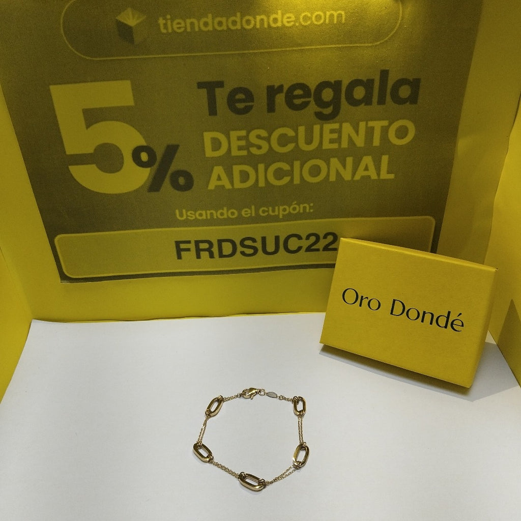 PULSERAS DAMA ORO 14K 3 (NUEVO)