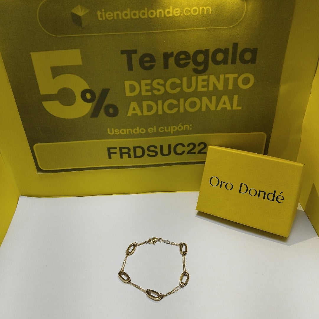 PULSERAS DAMA ORO 14K 3 (NUEVO)