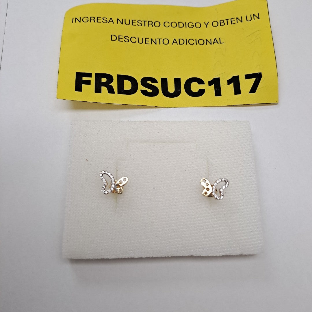 BROQUELES ORO 14K 1.2 (NUEVO)