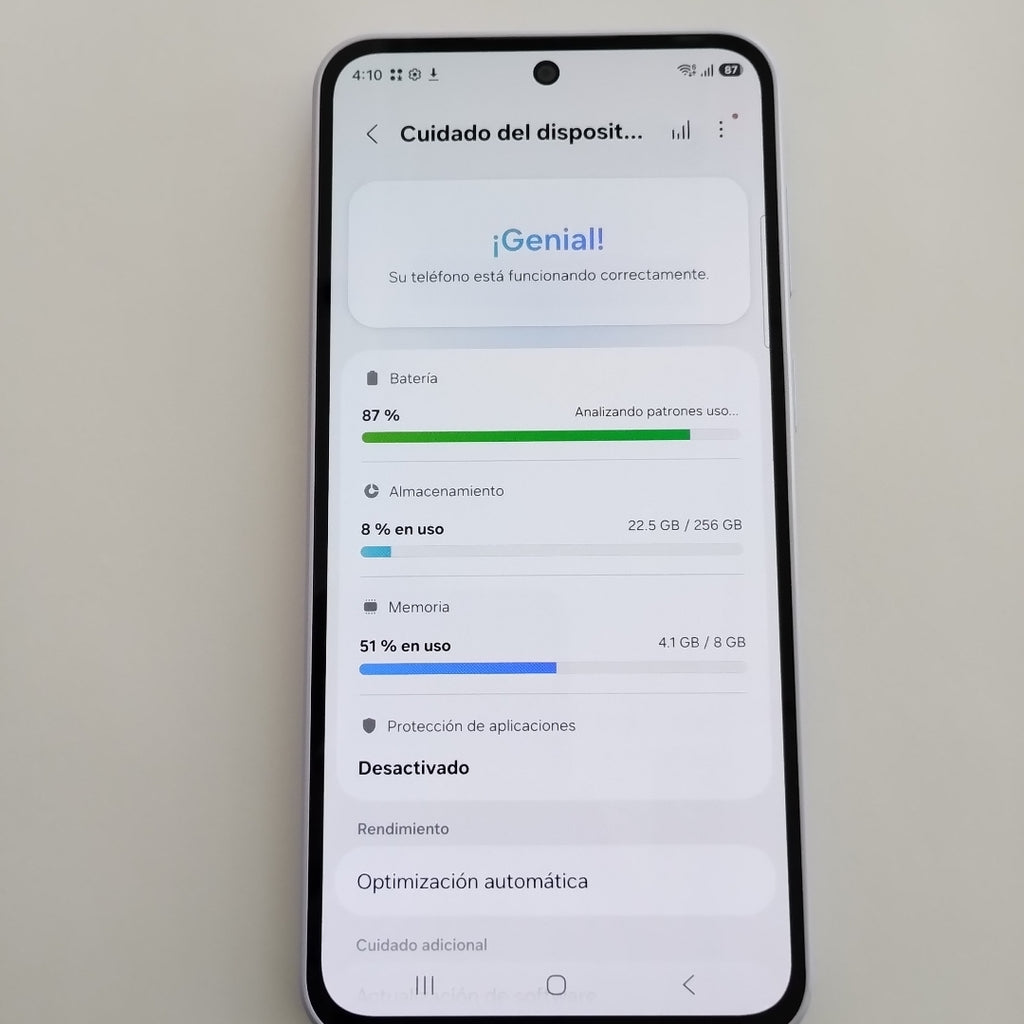 CELULAR SAMSUNG GALAXY A37 SM-A376B (2026) 256 GB 8 GB RAM (SEMINUEVO)