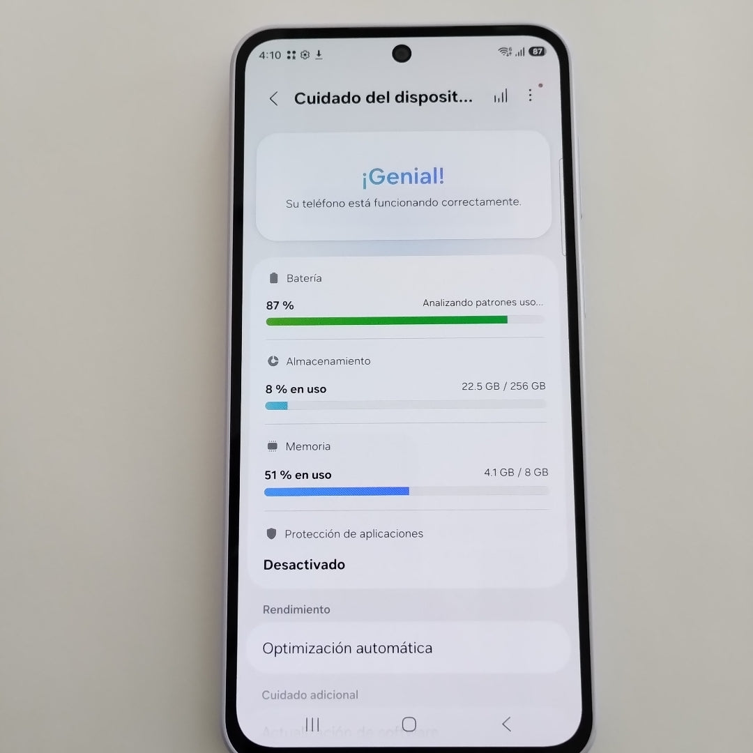 CELULAR SAMSUNG GALAXY A37 SM-A376B (2026) 256 GB 8 GB RAM (SEMINUEVO)