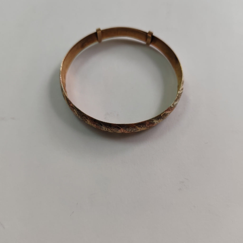 PULSERA RIGIDA ORO 10 K 8,70 GRMS (SEMINUEVO)
