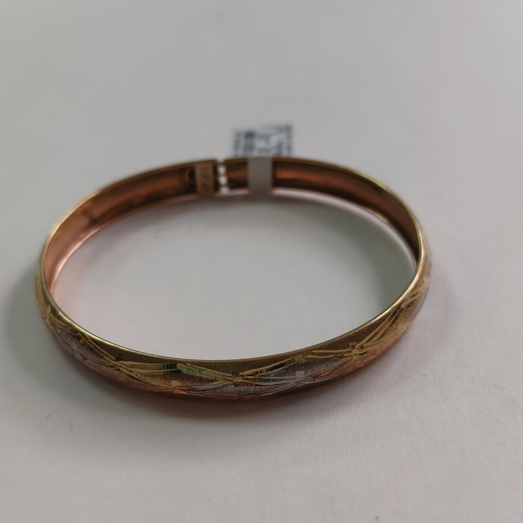 PULSERA RIGIDA ORO 10 K 6,00 GRMS (SEMINUEVO)