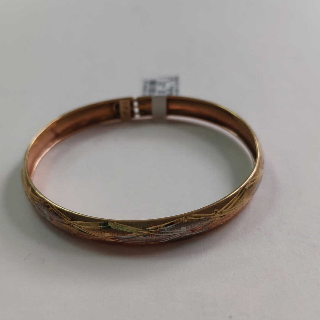 PULSERA RIGIDA ORO 10 K 6,00 GRMS (SEMINUEVO)