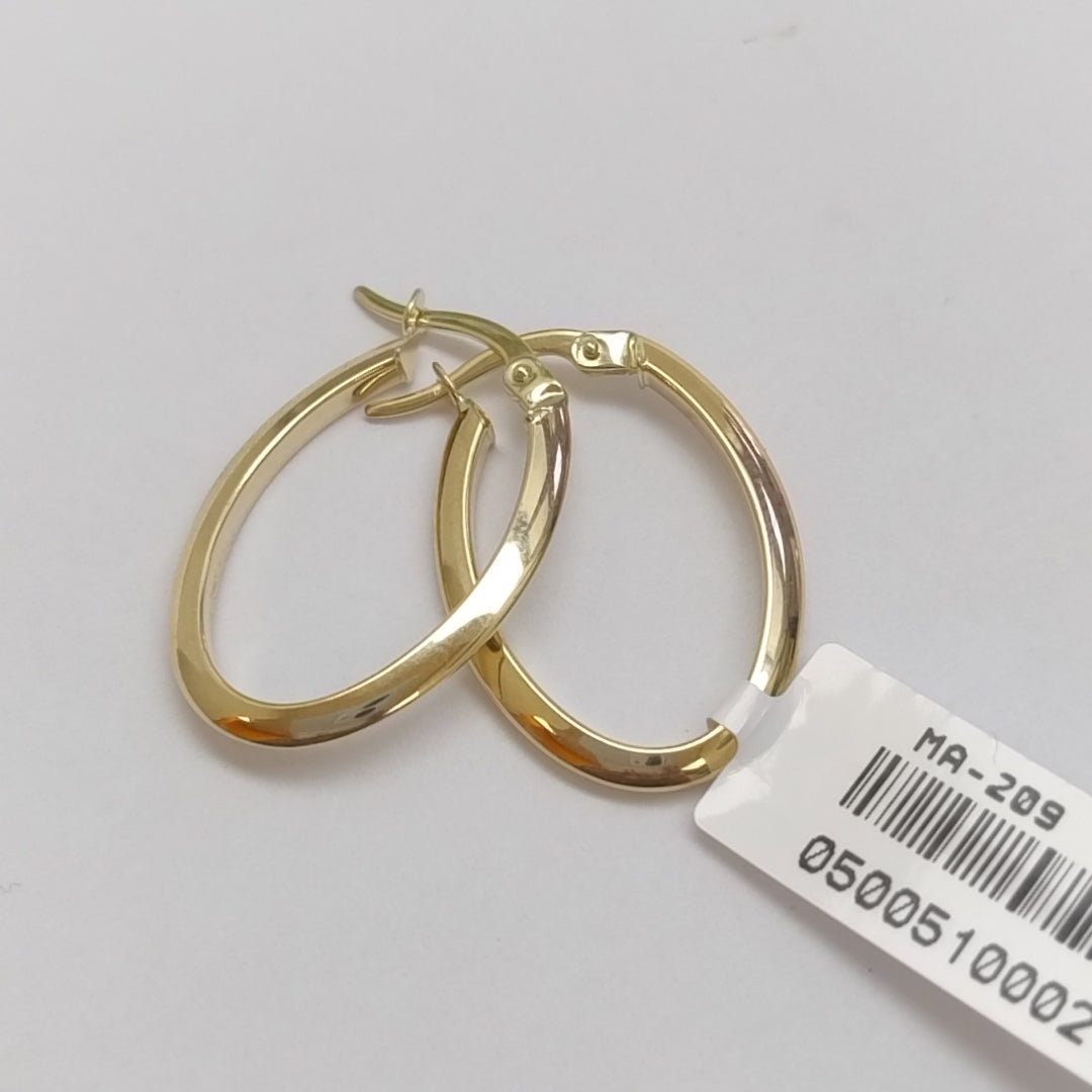 ARRACADAS ORO 14K 1.4 (NUEVO)