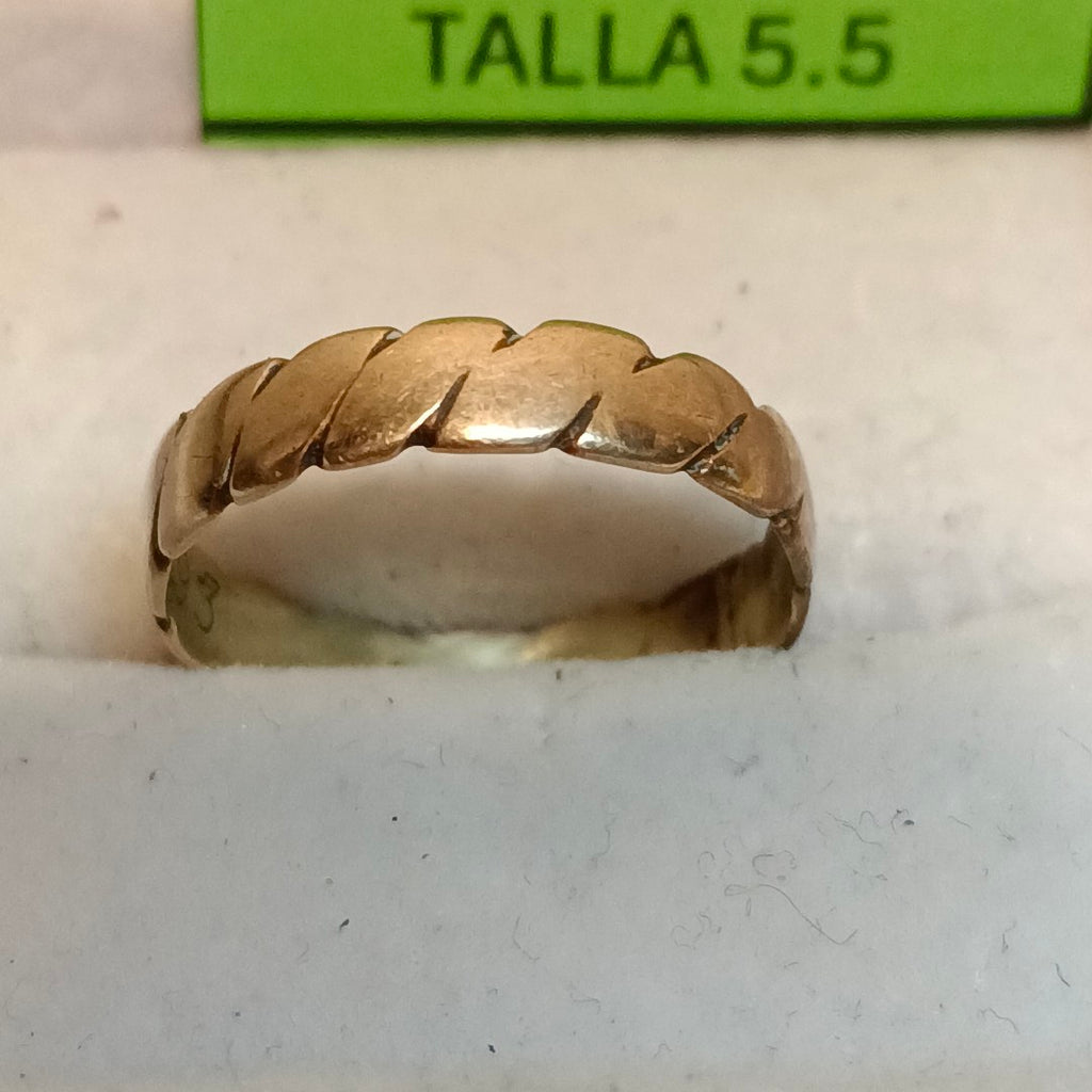 ARGOLLA ORO 10 K 1.5 GRMS (SEMINUEVO)