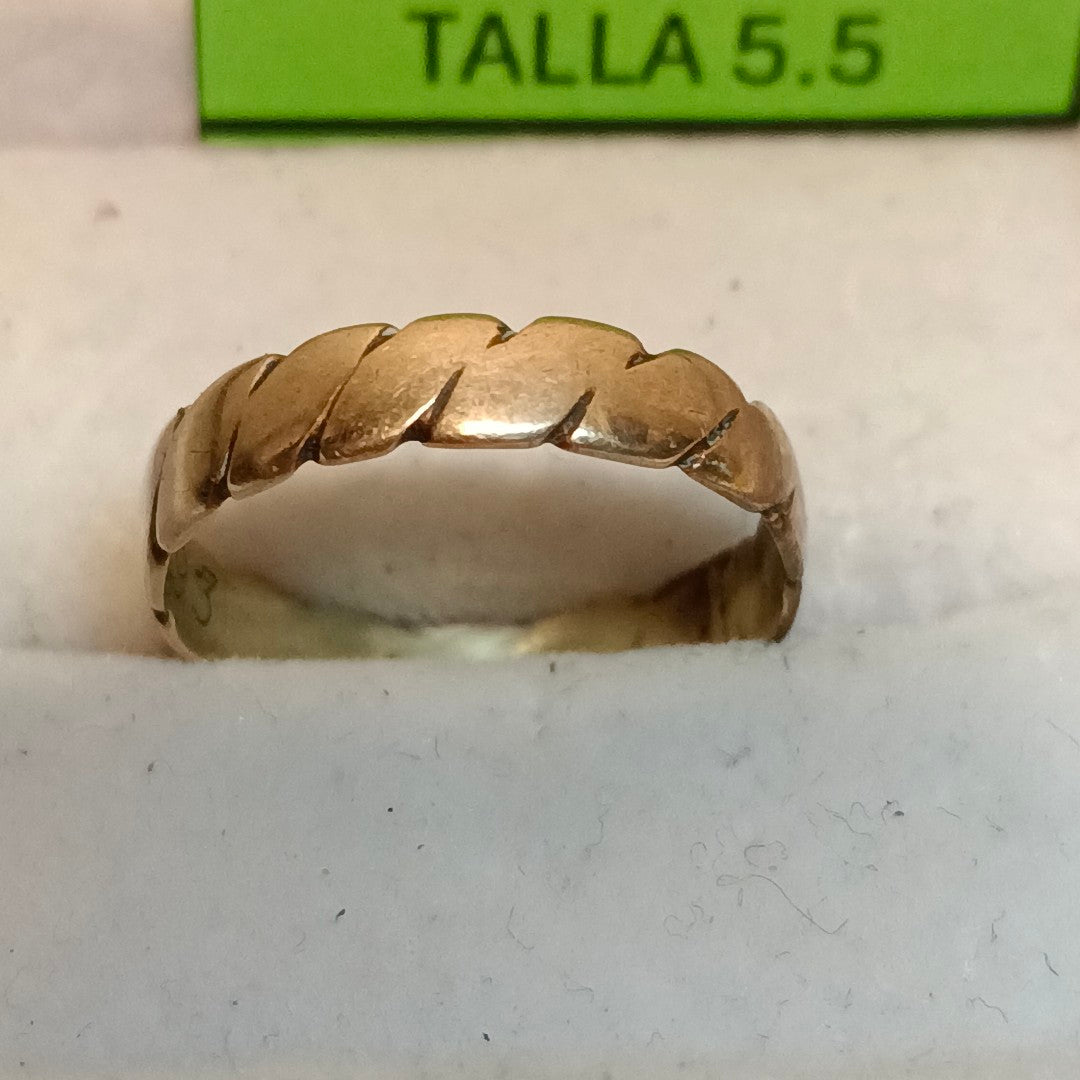 ARGOLLA ORO 10 K 1.5 GRMS (SEMINUEVO)