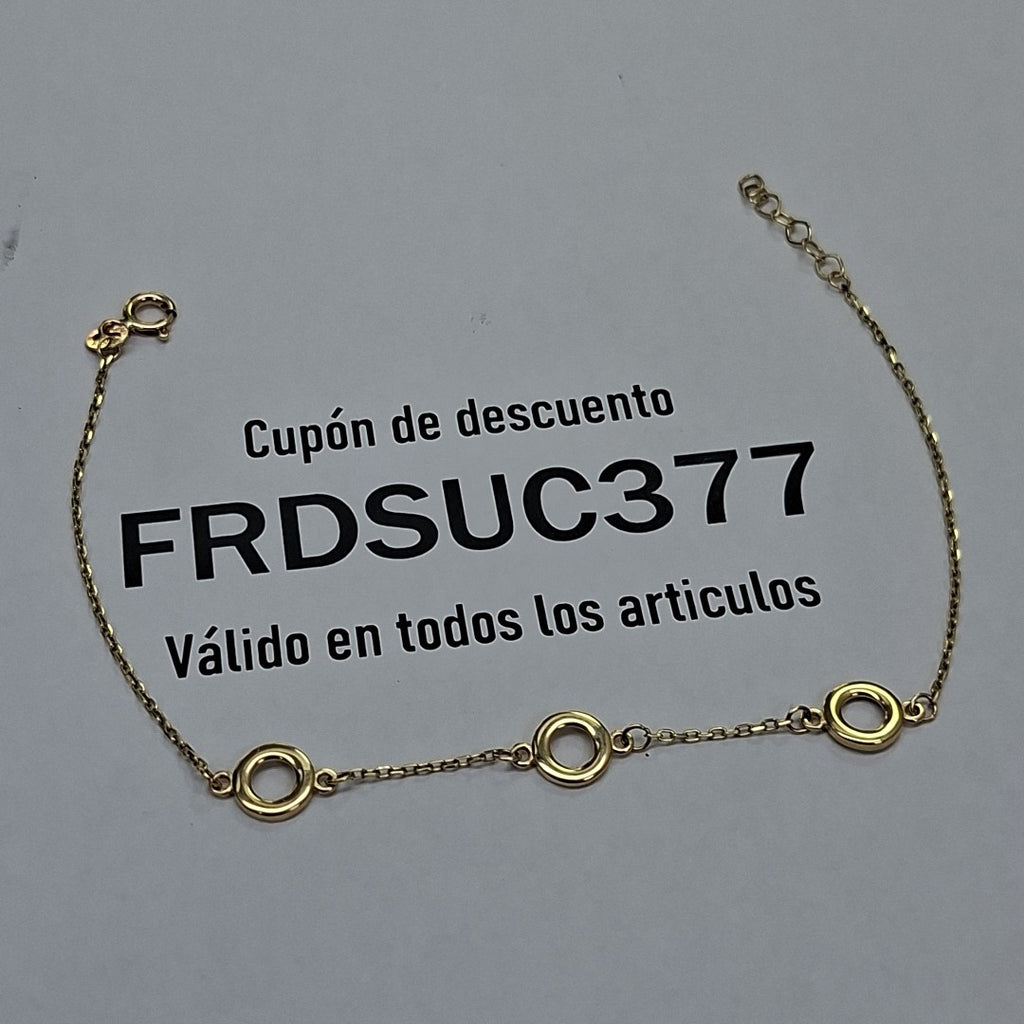 PULSERAS DAMA ORO 10K 1.1 (NUEVO)