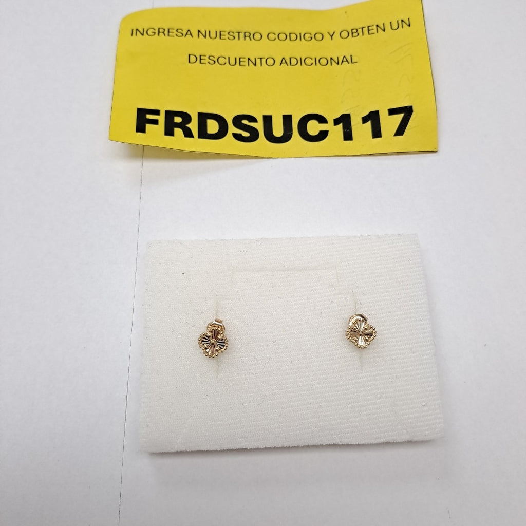 BROQUELES ORO 14K 1.6 (NUEVO)