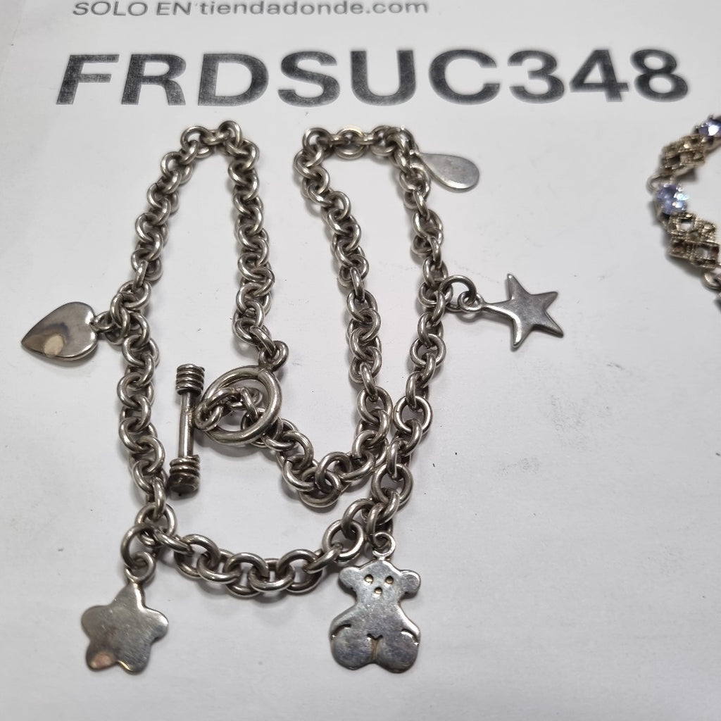 CADENA, PULSERA PLATA 59 GRMS (SEMINUEVO)