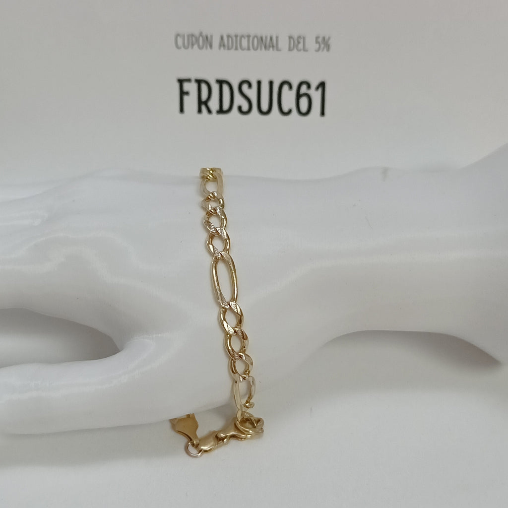 PULSERA ORO 14 K 9,80 GRMS (SEMINUEVO)