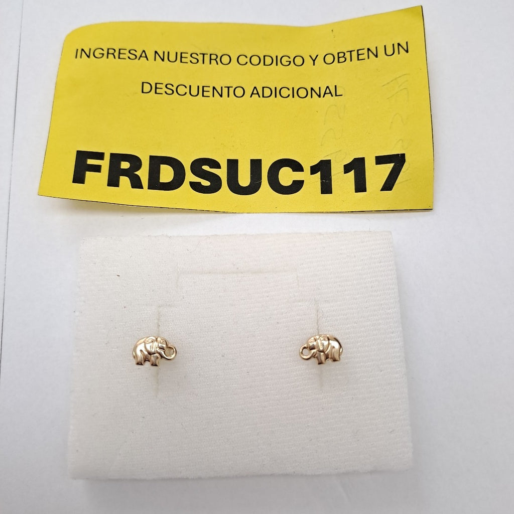 BROQUELES ORO 14K 1.1 (NUEVO)