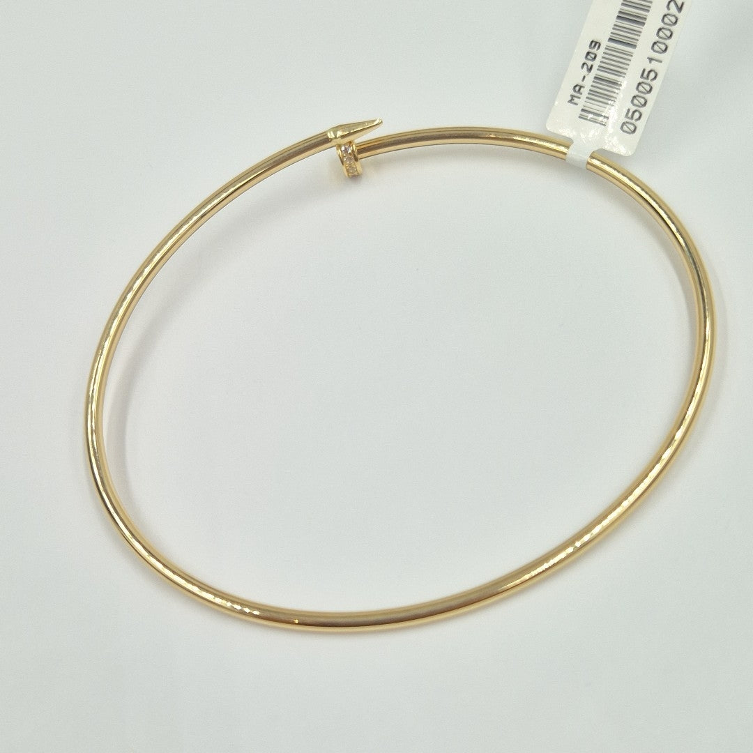 PULSERA CLAVO ORO 14K 2.8 (NUEVO)