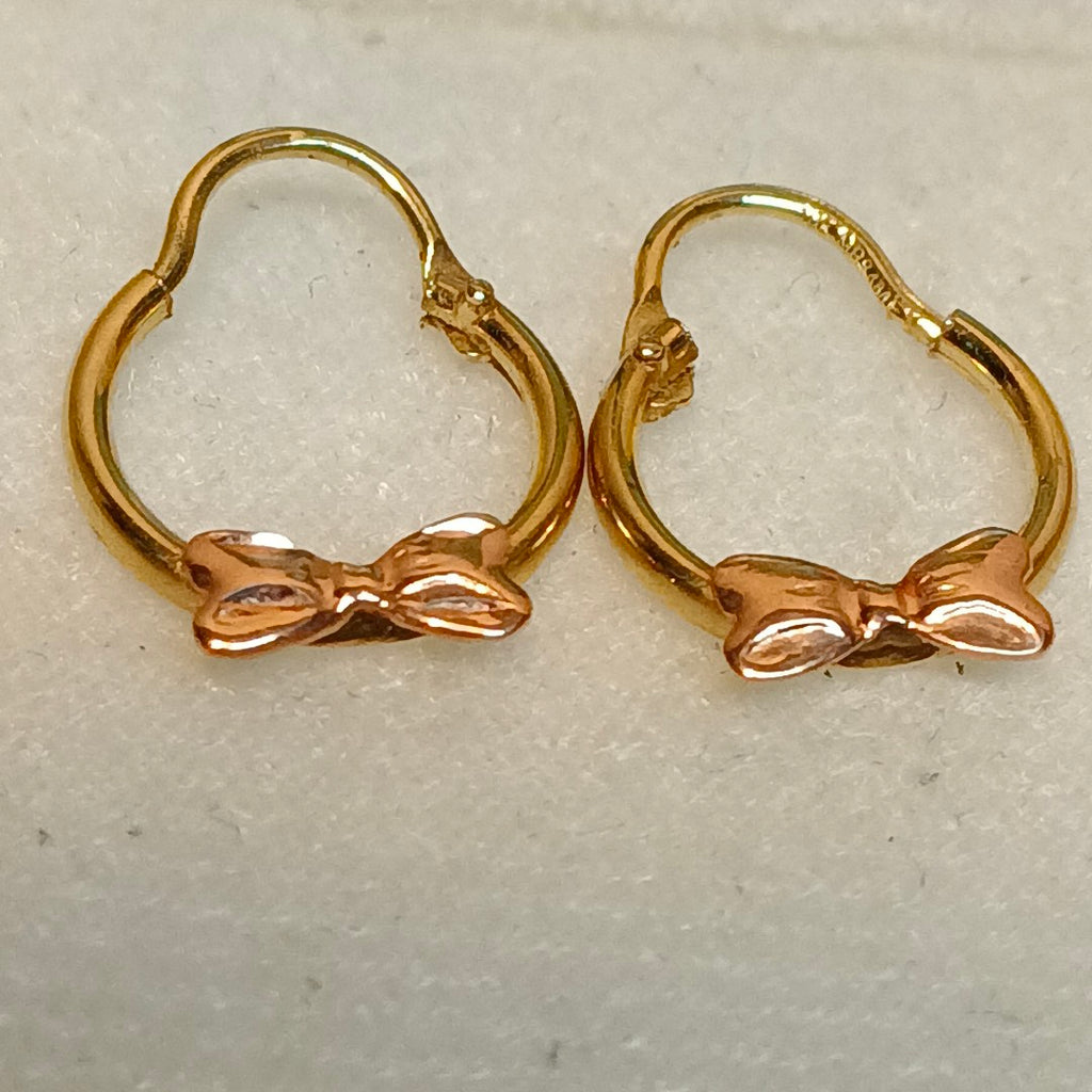 ARRACADAS PAR ORO 10 K 0.9 GRMS (SEMINUEVO)