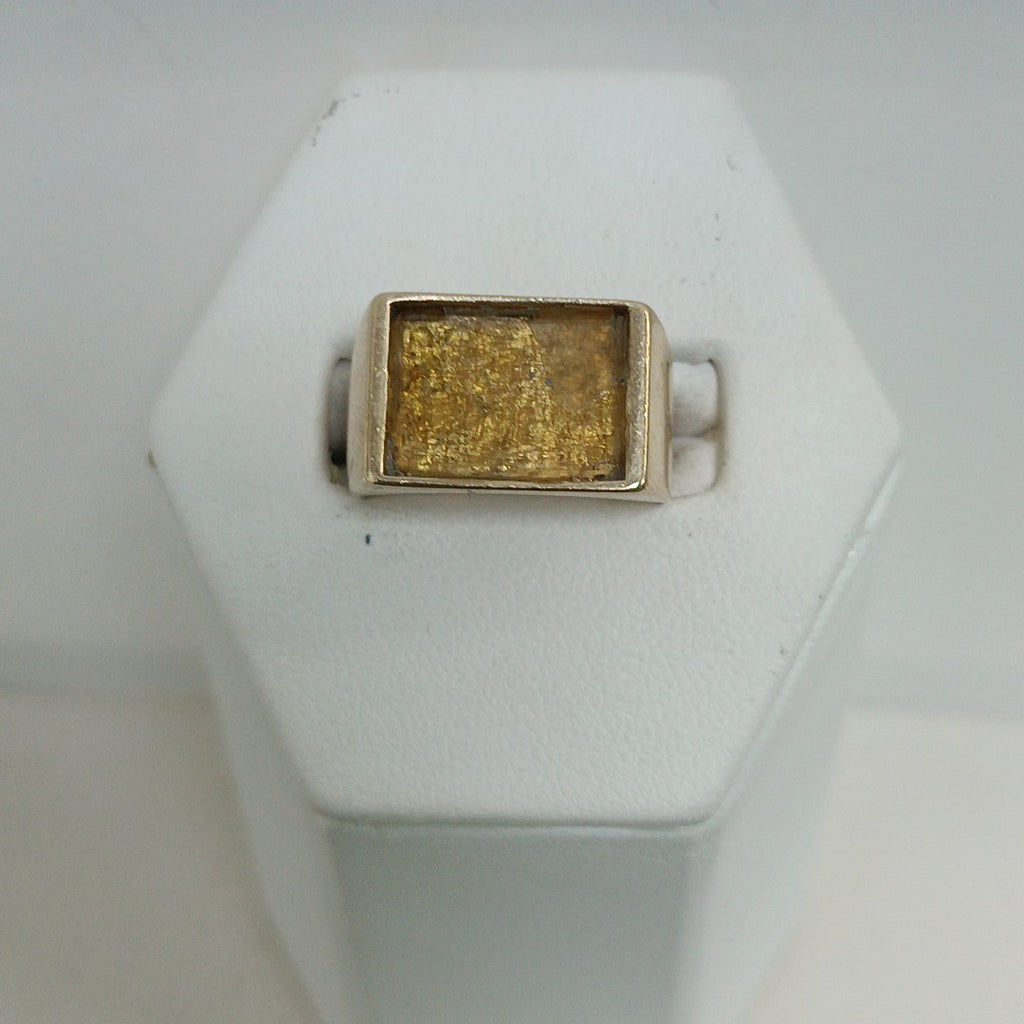 ANILLO ORO 10 K 9,50 GRMS (SEMINUEVO)