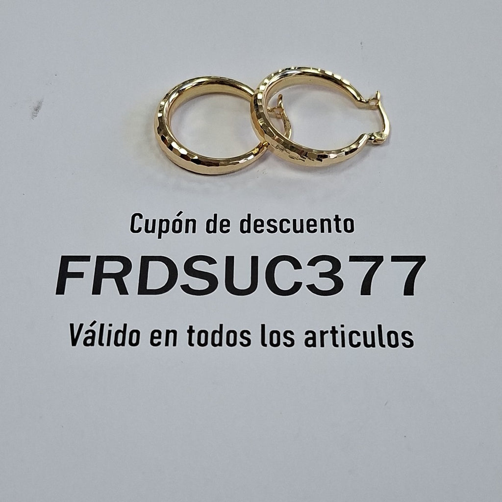 ARRACADAS ORO 14K 2.3 (NUEVO)