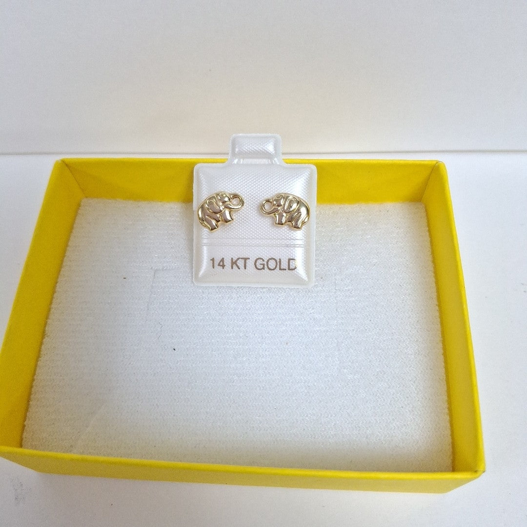 BROQUELES ORO 14K 1.1 (NUEVO)