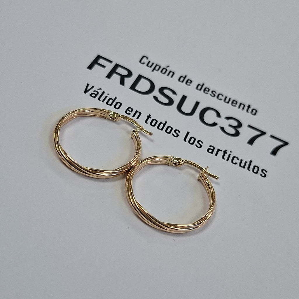 ARRACADAS ORO 14K 2.6 (NUEVO)