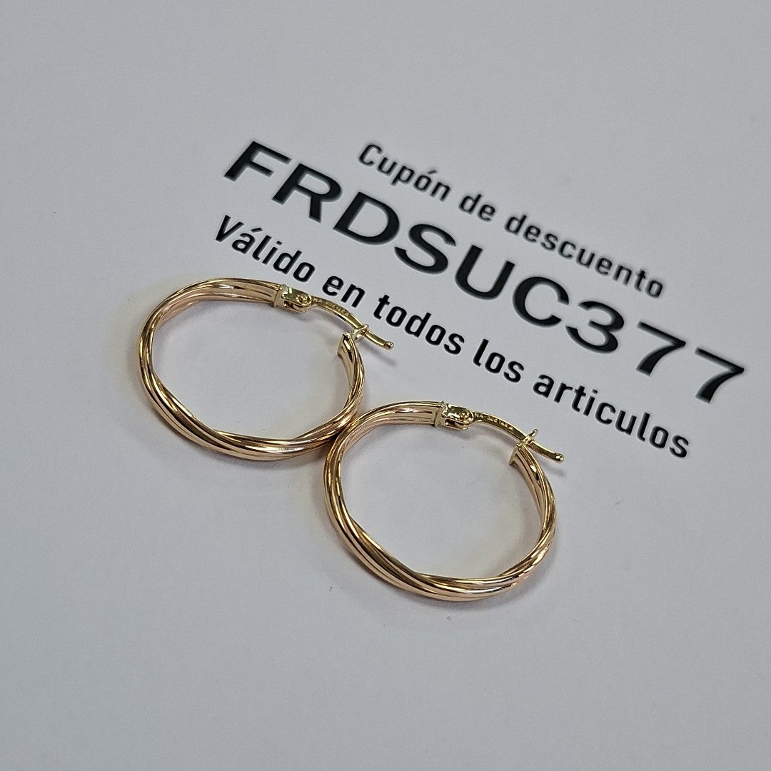 ARRACADAS ORO 14K 2.6 (NUEVO)