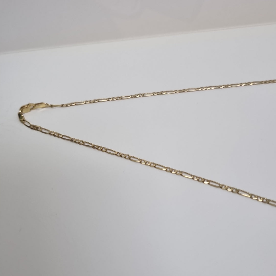 CADENA TEJIDO 3X1 14K 55 CM 5.2 GR (NUEVO)