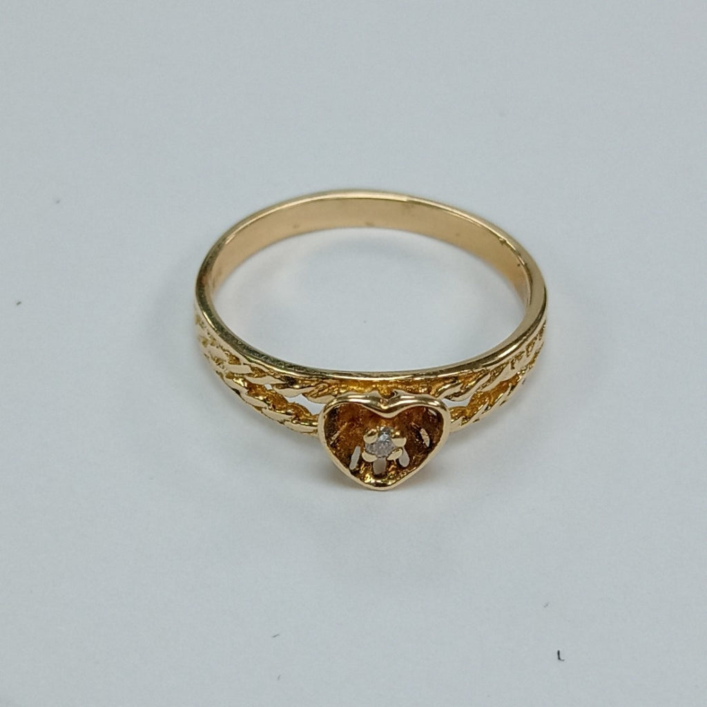 ANILLO ORO 10 K 1,60 GRMS (SEMINUEVO)