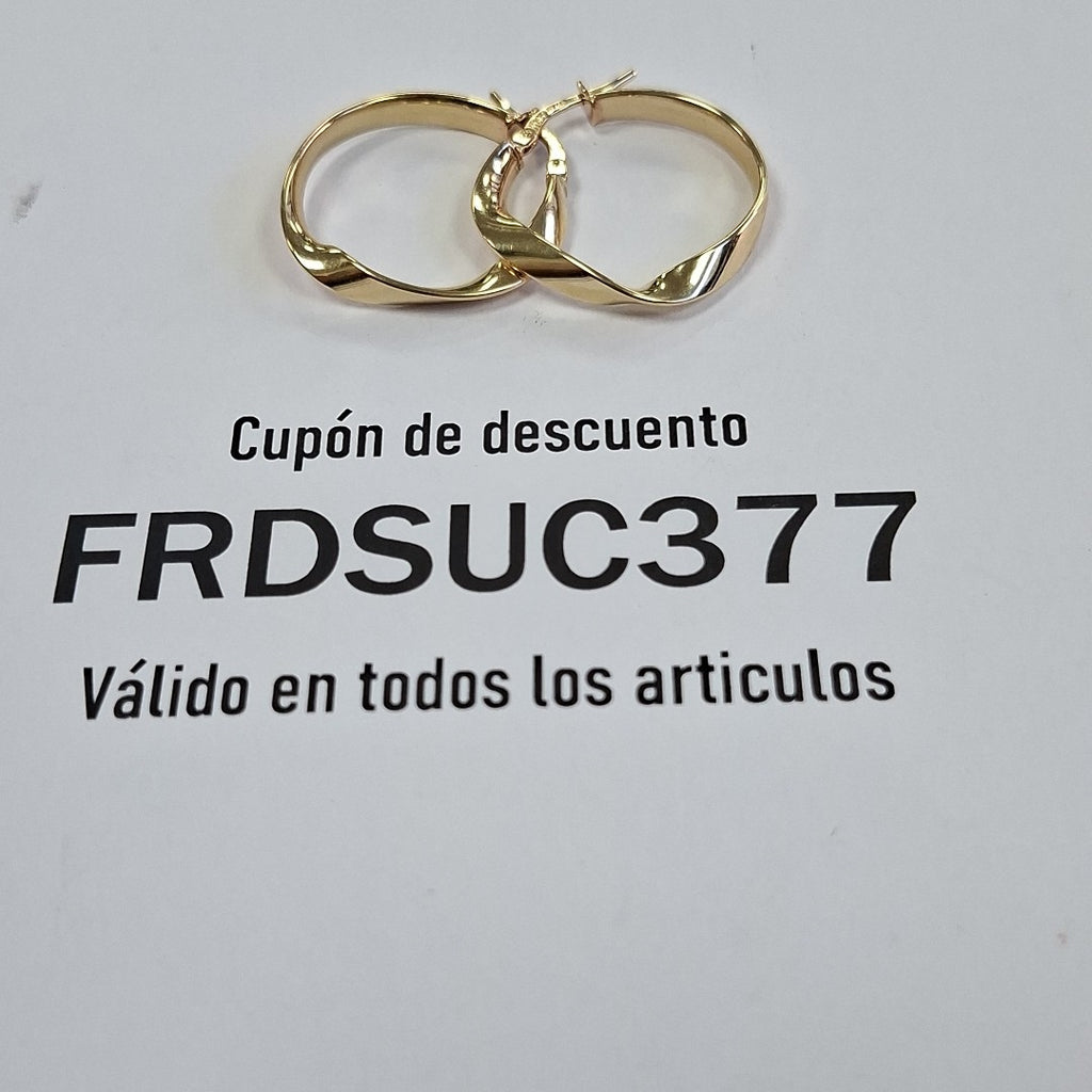 ARRACADAS ORO 14K 2 (NUEVO)