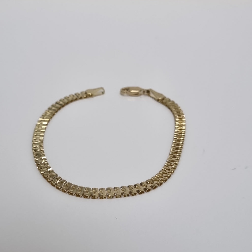 PULSERA ESPECIAL 14K 18 CM 3.9 GR (NUEVO)