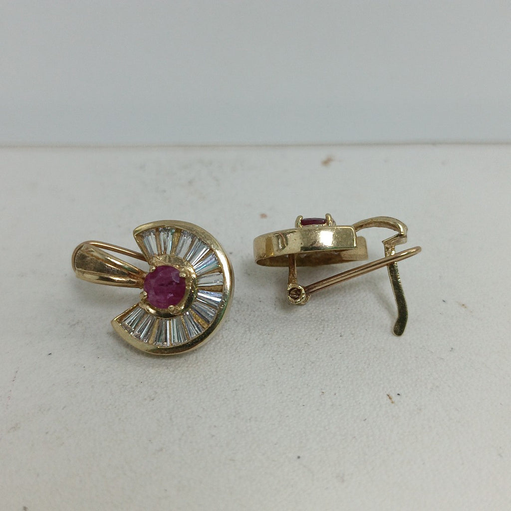 ARETES PAR ORO 10 K 4.4 GRMS (SEMINUEVO)