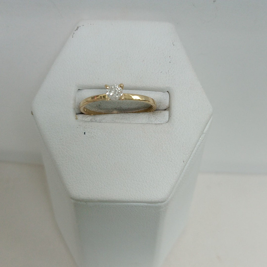 SOLITARIO ORO 14 K 0.9 GRMS (SEMINUEVO)