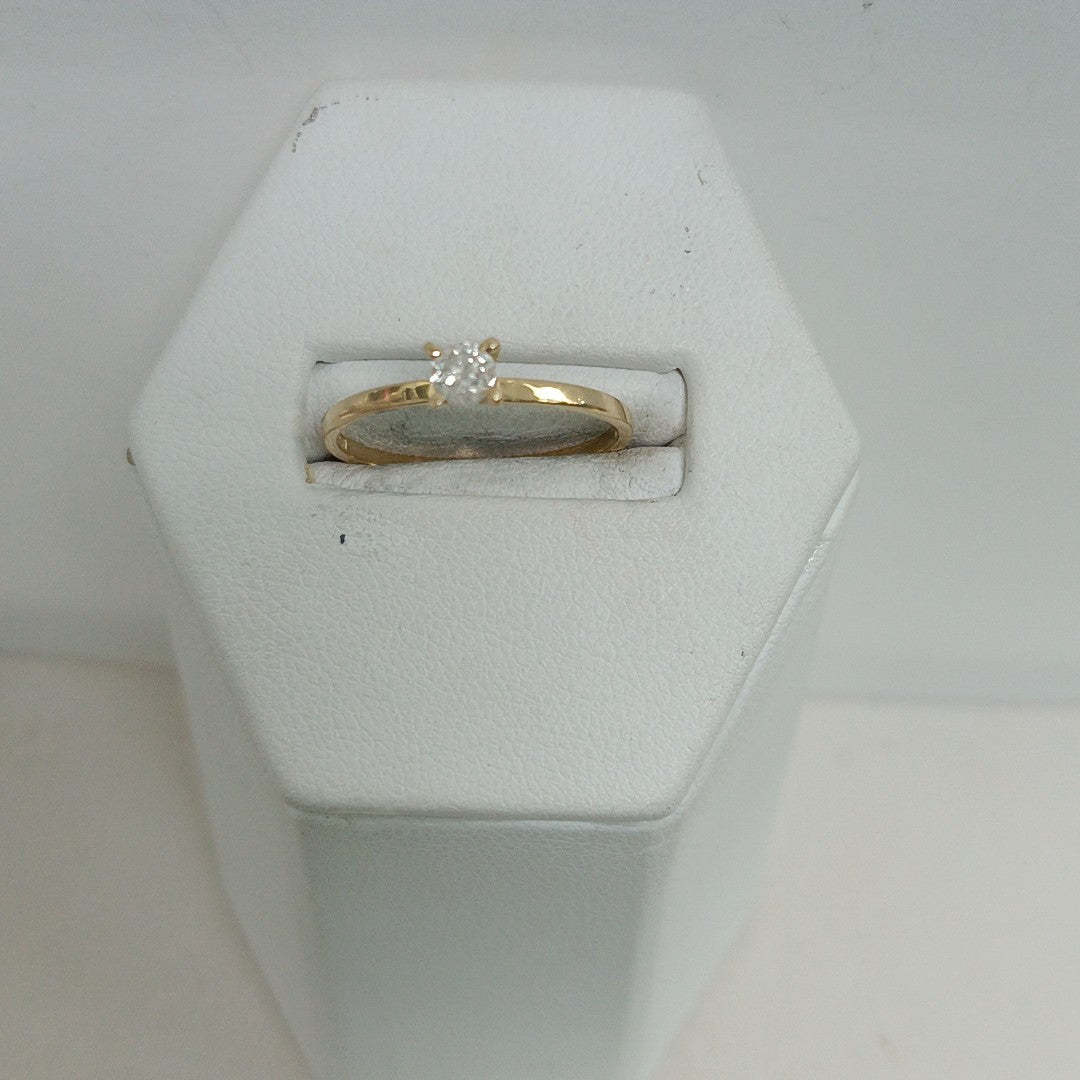 SOLITARIO ORO 14 K 0.9 GRMS (SEMINUEVO)