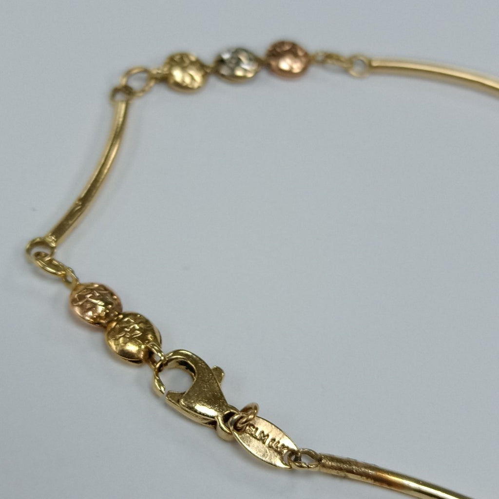 PULSERA ORO,RODIADO 14 K 3,00 GRMS (SEMINUEVO)