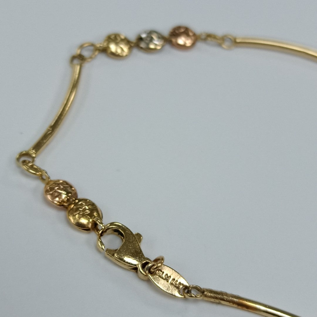 PULSERA ORO,RODIADO 14 K 3,00 GRMS (SEMINUEVO)