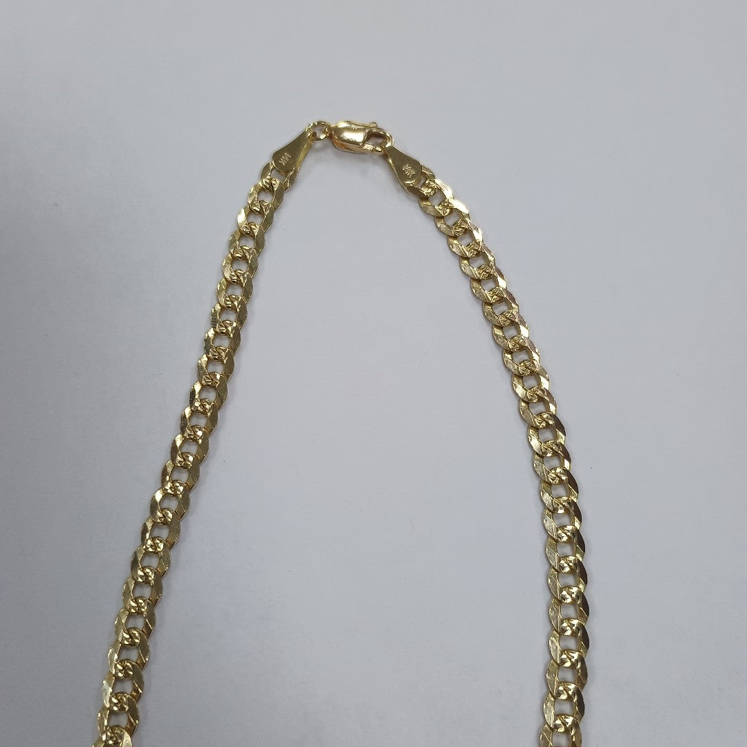 CADENA BARBADA 14K 60 CM 21.2 GR (NUEVO)