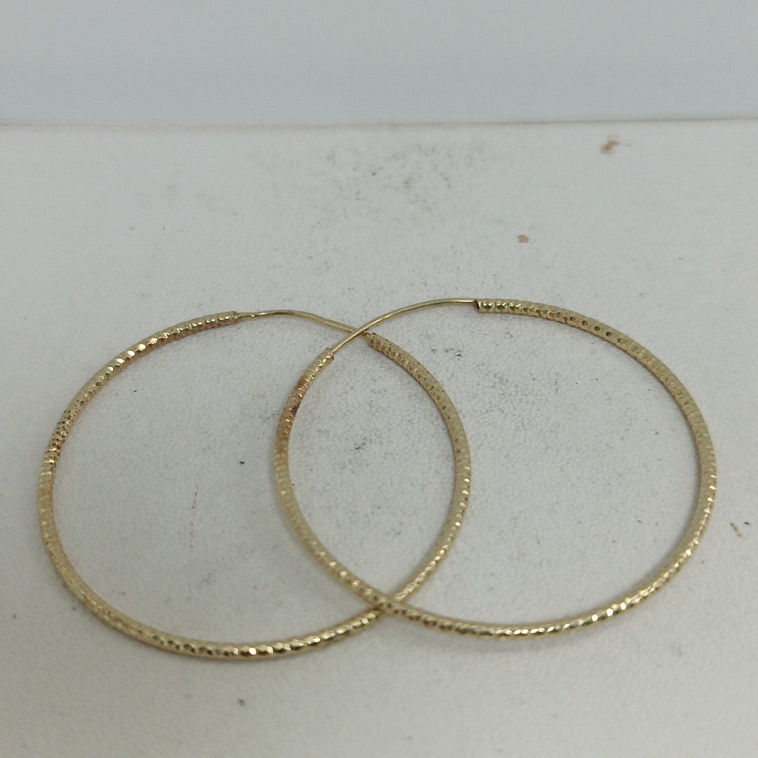 ARRACADAS PAR ORO 14 K 1.6 GRMS (SEMINUEVO)