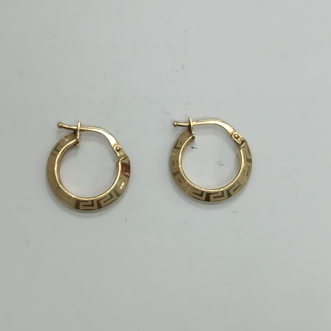ARETES PAR ORO 14 K 1.5 GRMS (SEMINUEVO)