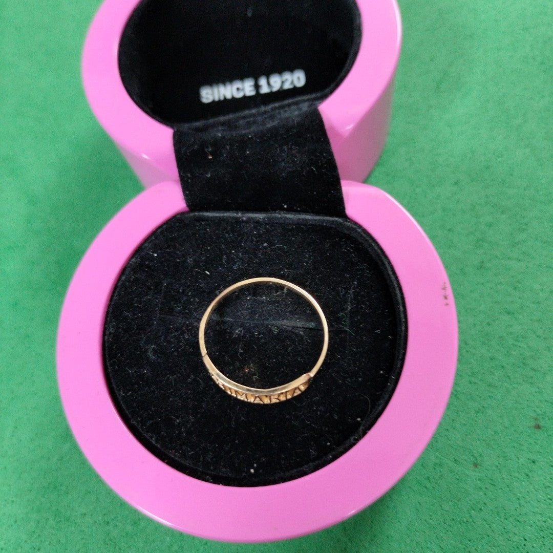 ANILLITO ORO 10 K 0.7 GRMS (SEMINUEVO)