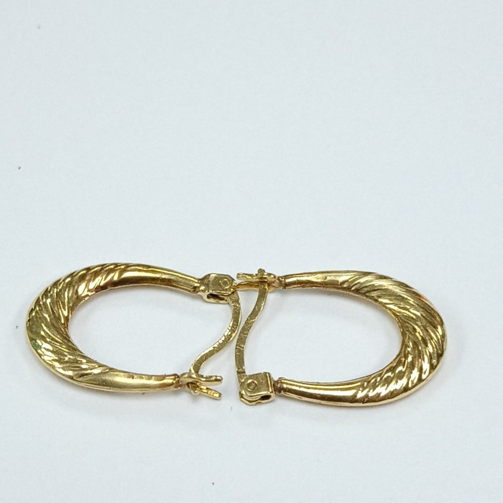 ARRACADAS PAR ORO 14 K 0.9 GRMS (SEMINUEVO)