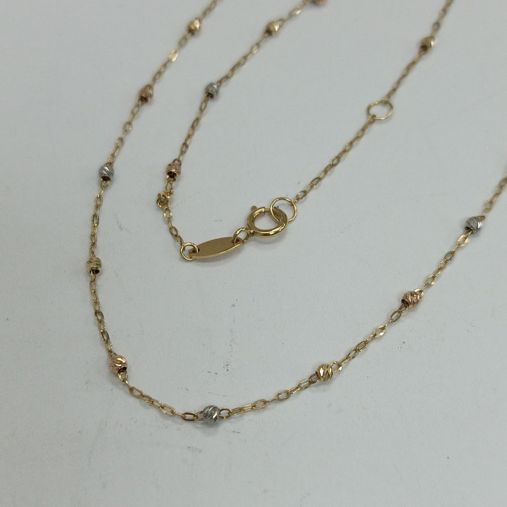 CADENA ORO 14 K 1.5 GRMS (SEMINUEVO)