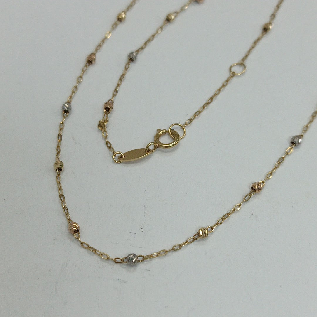 CADENA ORO 14 K 1.5 GRMS (SEMINUEVO)