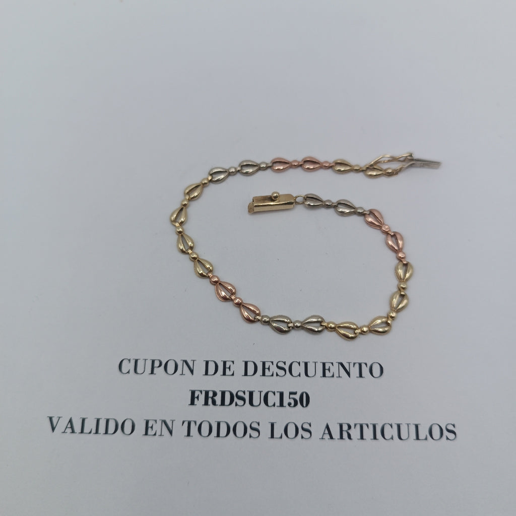 PULSERA ORO 14 K 3,50 GRMS (SEMINUEVO)
