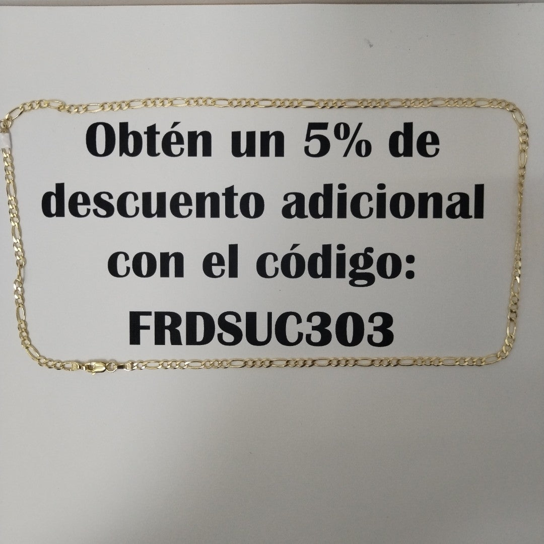 CADENA ORO 10 K 5.9 GRMS (SEMINUEVO)