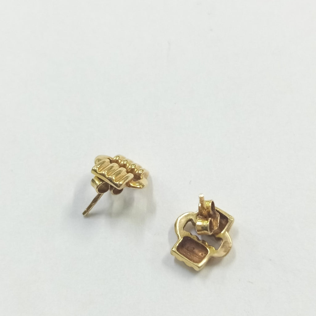 ARETES PAR ORO 14 K 2.7 GRMS (SEMINUEVO)