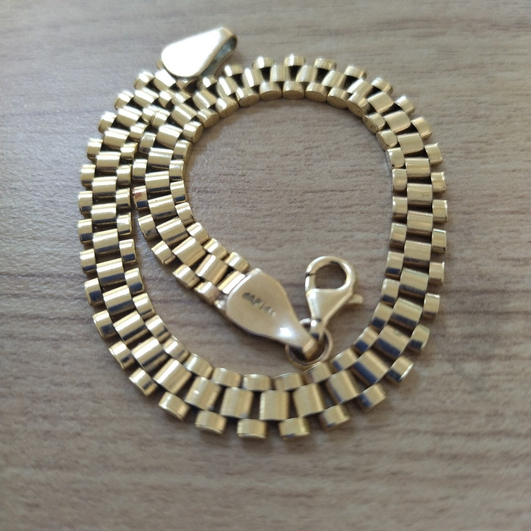 PULSERA ORO 14 K 9.3 GRMS (SEMINUEVO)