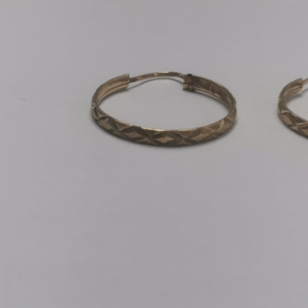 ARRACADAS PAR ORO 14 K 2.4 GRMS (SEMINUEVO)
